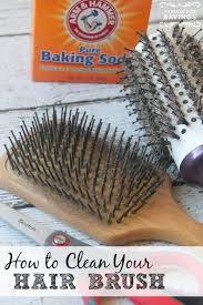 And is it enough to simply remove the hair stuck to the bristles? How To Clean Your Brush Clean Hairbrush How To Clean Your Hair Brushes Cleaning Hacks