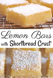 Easy Lemon Bars With Shortbread Crust 6 Ingredients In 2020 Lemon Bars Easy Lemon Bars Recipe Lemon Dessert Recipes