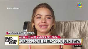 Pero las imágenes, aunque impactante a lo que ocurrió hace tan solo unas horas: Anna Chiara Hija De Andrea Del Boca Sufri Mucho Bullying Youtube
