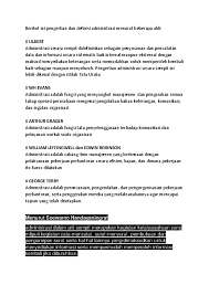 Doc Berikut Ini Pengertian Dan Definisi Administrasi Menurut Beberapa Ahli Ichal Poetra Sultan Academia Edu