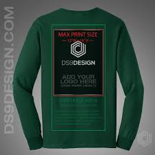 Download Gildan G2400 Long Sleeve Shirt Mockup Template On Behance PSD Mockup Templates