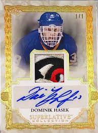 Dominik hašek is a czech former ice hockey goaltender. Superlative Signatures Memorabilia Dominik Hasek Checklistcenter Com