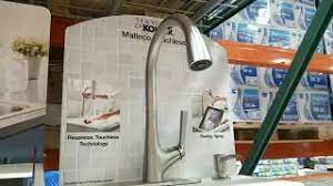 Dishes are a breeze, and some smart faucets can even measure out how much water you need—all you have to do is ask. Costco Kohler Malleco Touchless Kitchen Faucet 199 Youtube