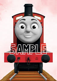 Thomas The Train James Tootally Thomas James All Engines Go Wooden Due Wc  27th