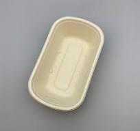 China ﻿750ml Bagasse Tray | Sugarcane Rectangle Food ...