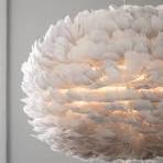 Lipsy Grey Feather Ceiling Light Shade