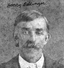 Henry “Harry or Hank” Bellinger (1856-1933)
