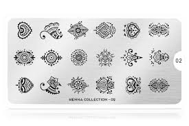 Blumen schablonen zum ausdrucken kostenlos. Moyou London Schablone Henna Collection 02 Pretty Nail Shop 24