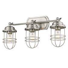 Check spelling or type a new query. Seaport Bathroom Vanity Light By Golden Lighting 9808 Ba3 Pw