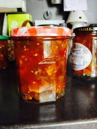 Confiture A La Pomme Et A La Tomate Verte Recette Tomates Vertes Recette Confiture Confiture