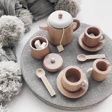 Wooden Tea Set Toy Tea Set Tea Set