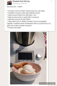 Coconut Ice Cream Thermomix Recipes Thermomix Desserts Asian Desserts