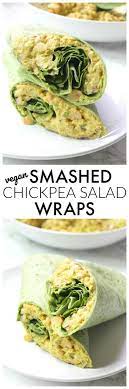 Smashed Chickpea Salad Wraps This Savory Vegan Recipe Savory Vegan Cooking Recipes Vegetarian Vegan Recipes