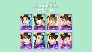 Super junior's special mini album one more time is out! Fanmade Super Junior One More Time Animals Superstarsmtown