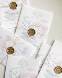 Claire Carstens On Instagram All Tied Up And Ready To Grace The Mailboxes Of Their Guests One Of My Favorit Wax Seals Wedding Invitations Wedding Stationery