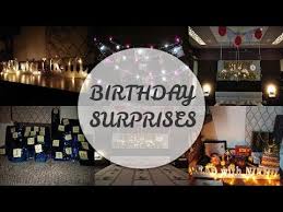 Some of them are diy gifts which provide tutorials to follow. How To Surprise Your Boyfriend On His Birthday Room Decoration Ideas Birthday Decoration Youtube