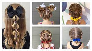 5 easy hairstyles for little girls!! Fancy School Hairstyles For Little Girls