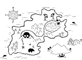Printable Treasure Maps Treasure Map Coloring Page Printable Treasure Map Coloring Pages Pirate Pirate Coloring Pages Treasure Map Drawing Pirate Treasure Maps
