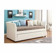 A standard loveseat is 60 inches long and has two cushions, so it usually sits two people. Upholstered Daybed Twin Size Trundle Cm1956 Daybeds With Twin Size Trundle Dc Furniture Stores