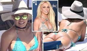 Boys is a song recorded by american singer britney spears for her third studio album, britney (2001). Britney Spears Instagram Star Exposes Oiled Up Bottom In Eye Popping 2018 Bikini Pictures Celebrity News Showbiz Tv Express Co Uk