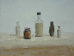 Black And White Still Life Oil Painting Still Life With Minimalist Palette Black White Red Ochre Yellow Ochre Would Do With Yrs 9 10 Imag Painting Still Life Still Life Art Still Life Painting