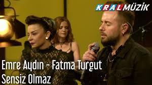 Kral Pop Akustik Emre Aydin Fatma Turgut Sensiz Olmaz Youtube