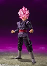 Though he hates the real goku and vegeta for the threat they pose, he's traveled across time and space hunting future trunks and attempting to hill him. Dragon Ball Super S H Figuarts Action Figure Goku Black Super Saiyan Rose 14 Cm Animegami Store