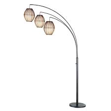Cage Floor Lamps Lamps The Home Depot