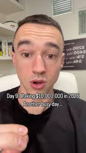 Day 9: Making $10,000,000 this year…another busy day, #entrepreneur #money  #business #businessowner #businesscoach #wealth