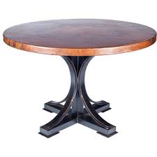 For maximum impact, pair your table with matching side and end. Luxury Copper Dining Tables Perigold