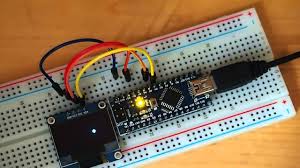 Select arduino duemilanove or nano w/ atmega328 from the tools. Walking Bitmap On 0 96 Inch 128x64 I2c Oled X Arduino Nano Youtube