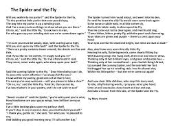 The Genre Of The Spider And The Fly Falls Under Poetry Poetry For Kids Best Poems Meaningful Messages