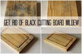 The acid from the lemon juice will also help with disinfecting! How To Get Rid Of Black Cutting Board Mildew The Frugal Girl