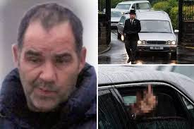 Drug dealer son of gangland boss Jamie Daniel carried dad's coffin chained  to prison guards