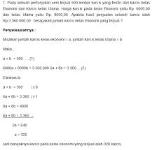 Penerapan aplikasi ai telah berkembang selama beberapa dekade terakhir, dan secara aktif. Contoh Soal Persamaan Linear Dua Variabel Dan Pembahasannya