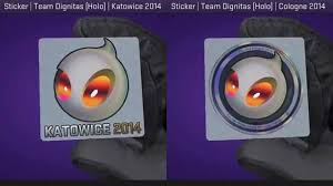 The high grade versions can be found in the cologne 2016 team stickers collection. Dignitas Holographic Sticker Comparison Csgo By Hudson633test