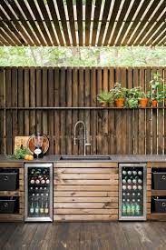 Building With Wood Think Wood Outdoor Bbq Kitchen Outdoor Kitchen Design Diy Outdoor Kitchen