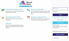 Mount Sinai Mychart Login And Register Mychart Mountsinai Org