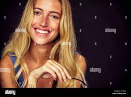 Long dark blonde hair hi-res stock photography and images