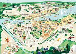 Aposhauptstadt des friedensapos wird der europ ische sitz der uno und hauptsitz des roten kreuzes genannt. Nathalie Ragondet City Maps Illustration Illustrated Map Amazing Maps