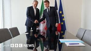 آمریکا برای مذاکره با ایران «ابراز تمایل» کرد؛ پزشکیان پس از دیدار با مکرون: «راه‌حل قطعی در دسترس است»