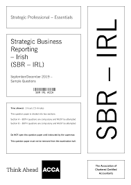 Https Www Accaglobal Com Content Dam Acca Global Pdf Students Acca Sbr Sd19 Sbrirl Questions Pdf