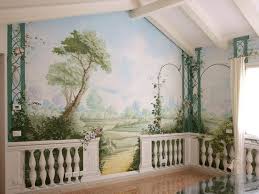 Matin Lumineux Fresques Interieures En Trompe L Oeil Trompe L Oeil Idees Murales Tromperie