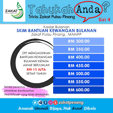 Explore tweets of zakat pulau pinang @zakatpenang on twitter. Trivia Siri 4 Kadar Bulanan Skim Zakat Pulau Pinang ÙÙŠØ³Ø¨ÙˆÙƒ