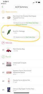 Replacement Item Selection Fail Instacart