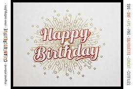 Freesvg.org offers free vector images in svg format with creative commons 0 license (public domain). Foil Quill Happy Birthday Single Line Sketch Design Svg 423071 Single Line Designs Design Bundles