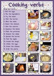 The term is usually used to describe the cooking . Cooking Vocabulary Interactive And Downloadable Worksheet You Can Do The Exercises Online Or Download Vocabulary Worksheets English Vocabulary Food Vocabulary
