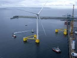 Europe which has the largest floating wind fleet is seeing many demonstration projects on. World S Second Floating Wind Farm Sets Sail For Portugal Euractiv Com
