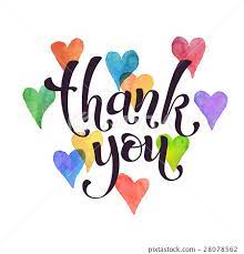 thank you card - Stock Illustration [28078562] - PIXTA