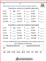 Here you will find our rounding significant figures worksheets designed to help your child learn to round numbers to either 1,2 or 3 significant figures by the in our rounding practice zone, you can practice rounding a range of numbers. Rounding Significant Figures